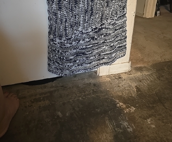 Chico's Navy and White Textured Sweater - Picture 7 of 8